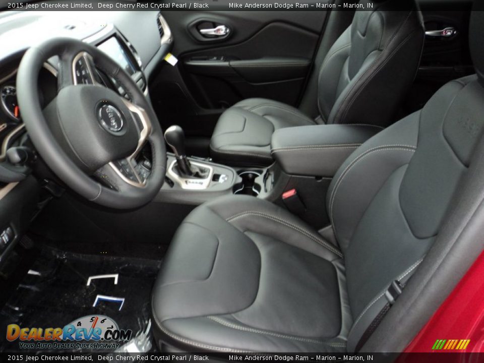 Front Seat of 2015 Jeep Cherokee Limited Photo #5