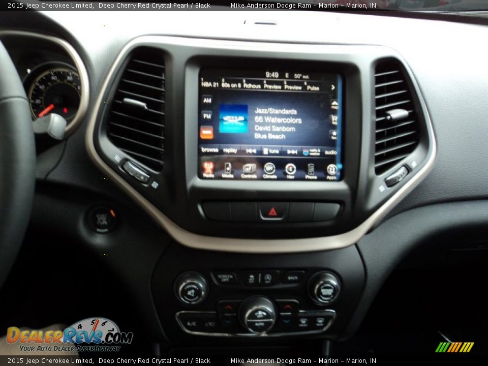Controls of 2015 Jeep Cherokee Limited Photo #6
