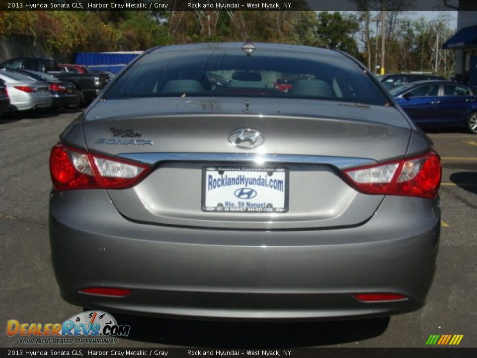 2013 Hyundai Sonata GLS Harbor Gray Metallic / Gray Photo #5