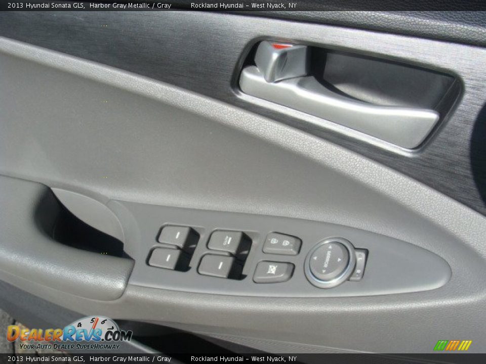 2013 Hyundai Sonata GLS Harbor Gray Metallic / Gray Photo #8