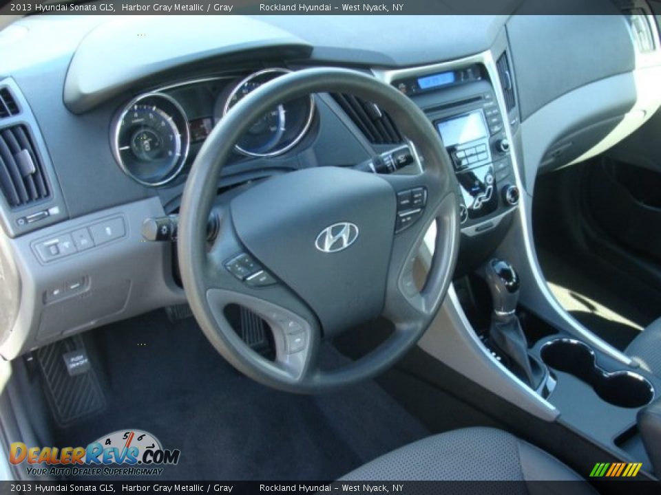 2013 Hyundai Sonata GLS Harbor Gray Metallic / Gray Photo #9