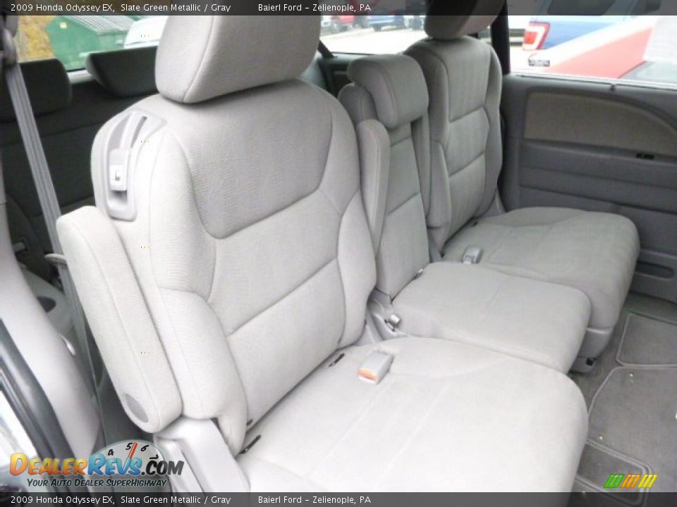 2009 Honda Odyssey EX Slate Green Metallic / Gray Photo #12