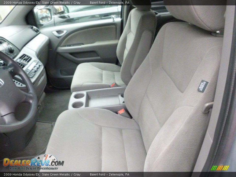 2009 Honda Odyssey EX Slate Green Metallic / Gray Photo #15