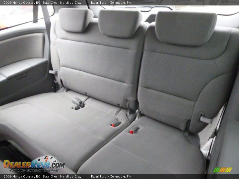 2009 Honda Odyssey EX Slate Green Metallic / Gray Photo #17