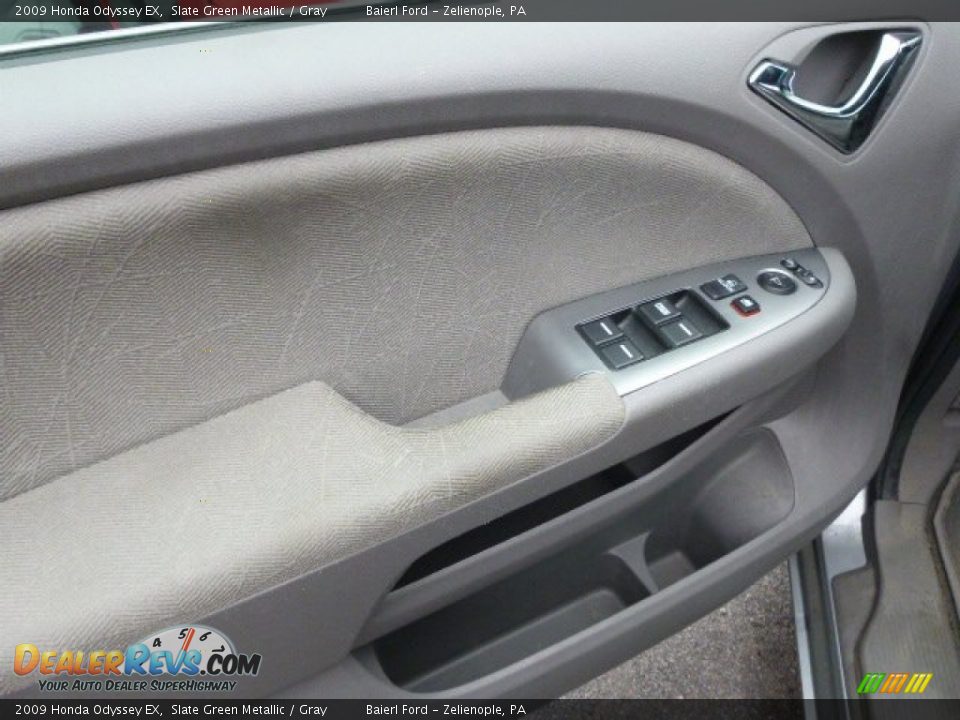2009 Honda Odyssey EX Slate Green Metallic / Gray Photo #19