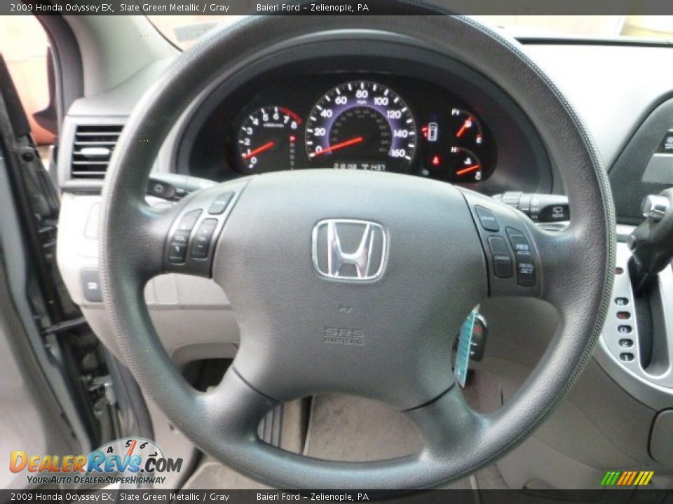 2009 Honda Odyssey EX Slate Green Metallic / Gray Photo #21