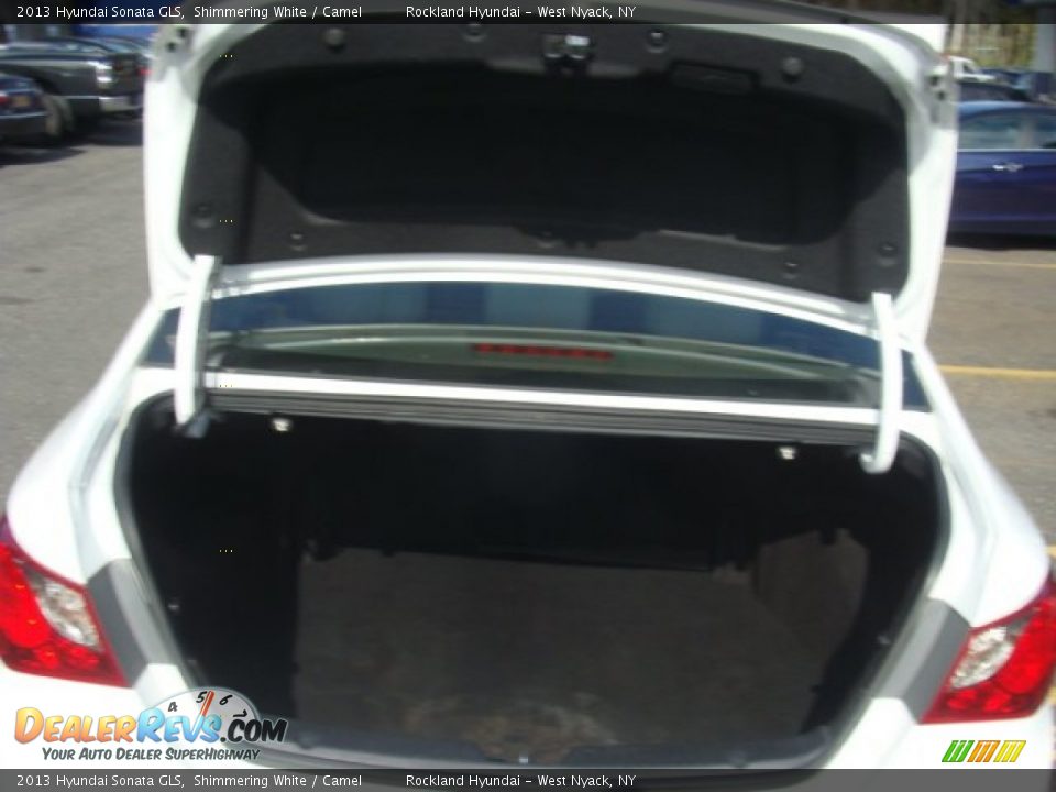 2013 Hyundai Sonata GLS Shimmering White / Camel Photo #21