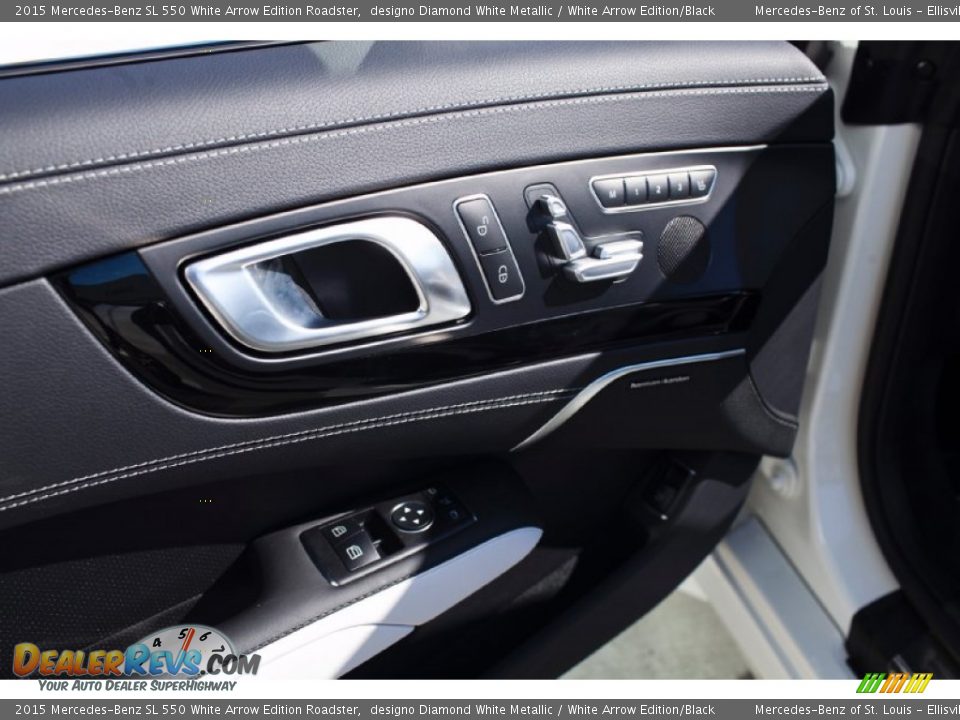 Controls of 2015 Mercedes-Benz SL 550 White Arrow Edition Roadster Photo #14