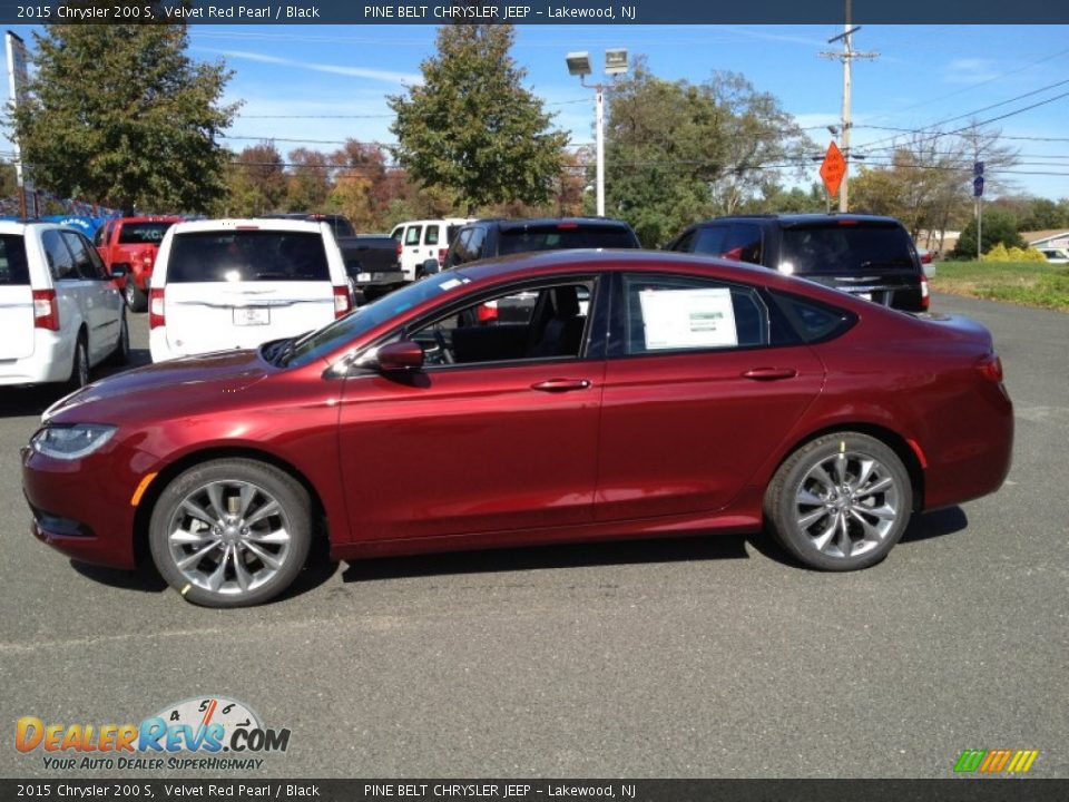 2015 Chrysler 200 S Velvet Red Pearl / Black Photo #3