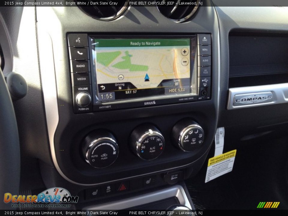 Navigation of 2015 Jeep Compass Limited 4x4 Photo #10