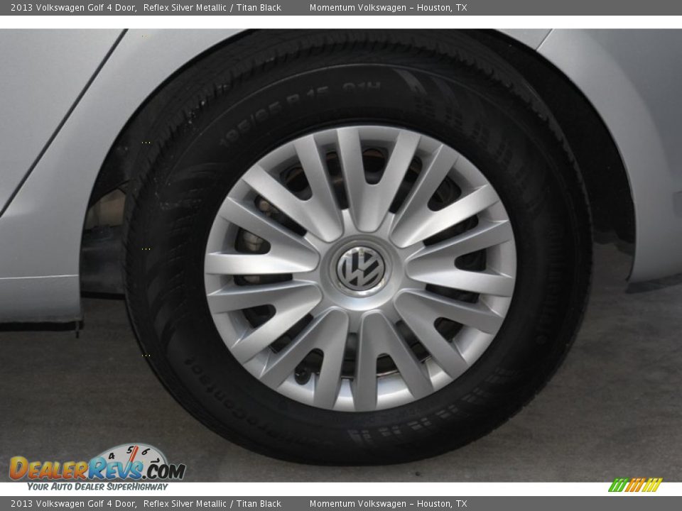 2013 Volkswagen Golf 4 Door Reflex Silver Metallic / Titan Black Photo #6