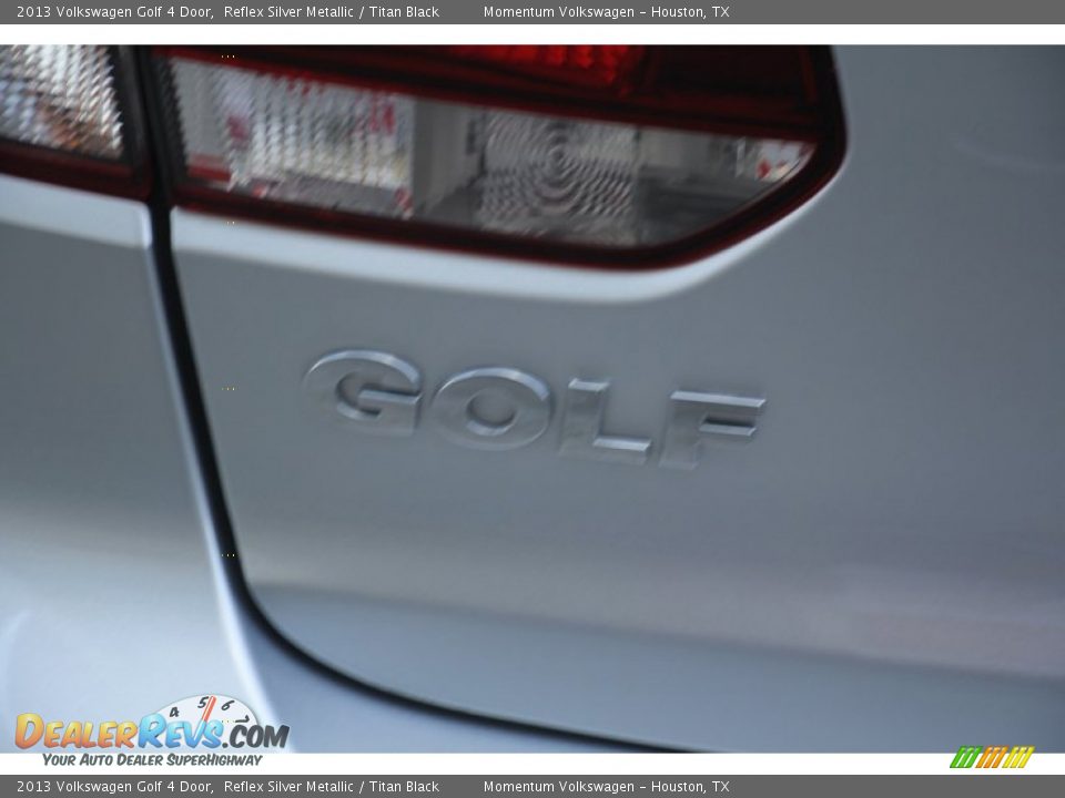 2013 Volkswagen Golf 4 Door Reflex Silver Metallic / Titan Black Photo #10