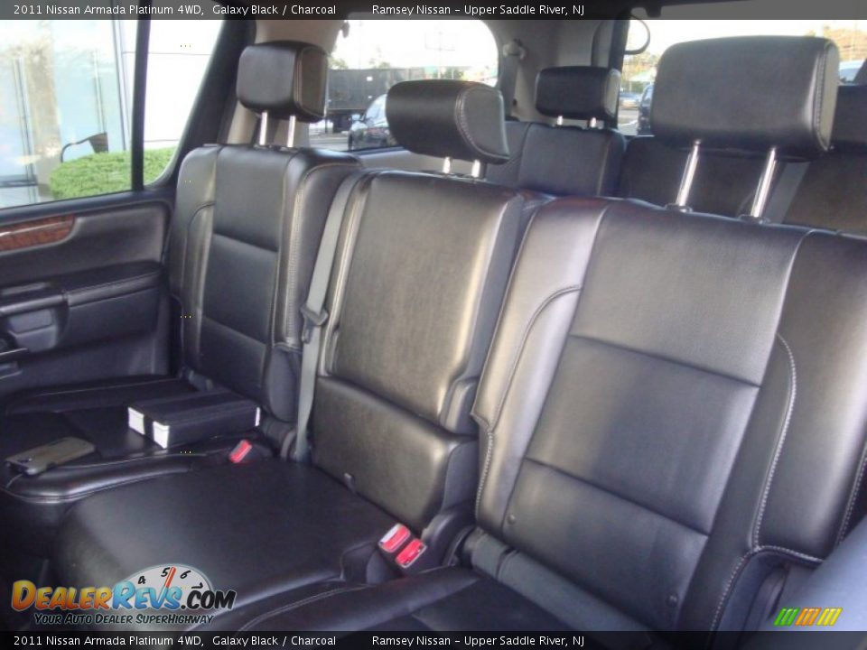 2011 Nissan Armada Platinum 4WD Galaxy Black / Charcoal Photo #13