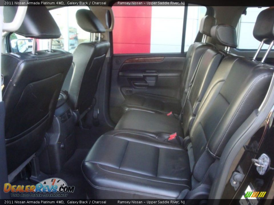 2011 Nissan Armada Platinum 4WD Galaxy Black / Charcoal Photo #14