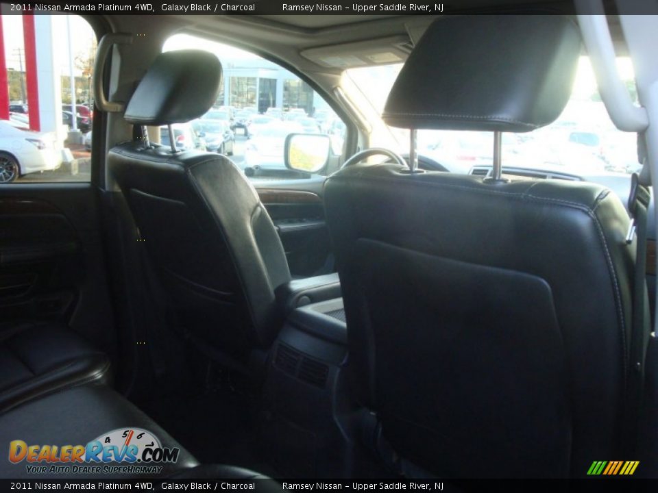 2011 Nissan Armada Platinum 4WD Galaxy Black / Charcoal Photo #17