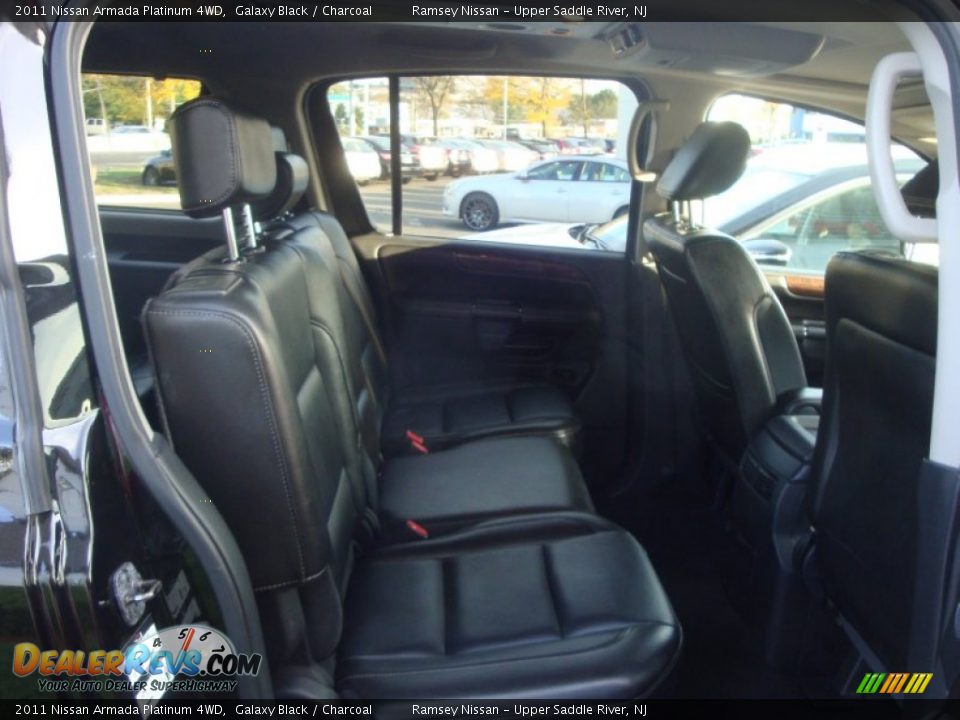 2011 Nissan Armada Platinum 4WD Galaxy Black / Charcoal Photo #18