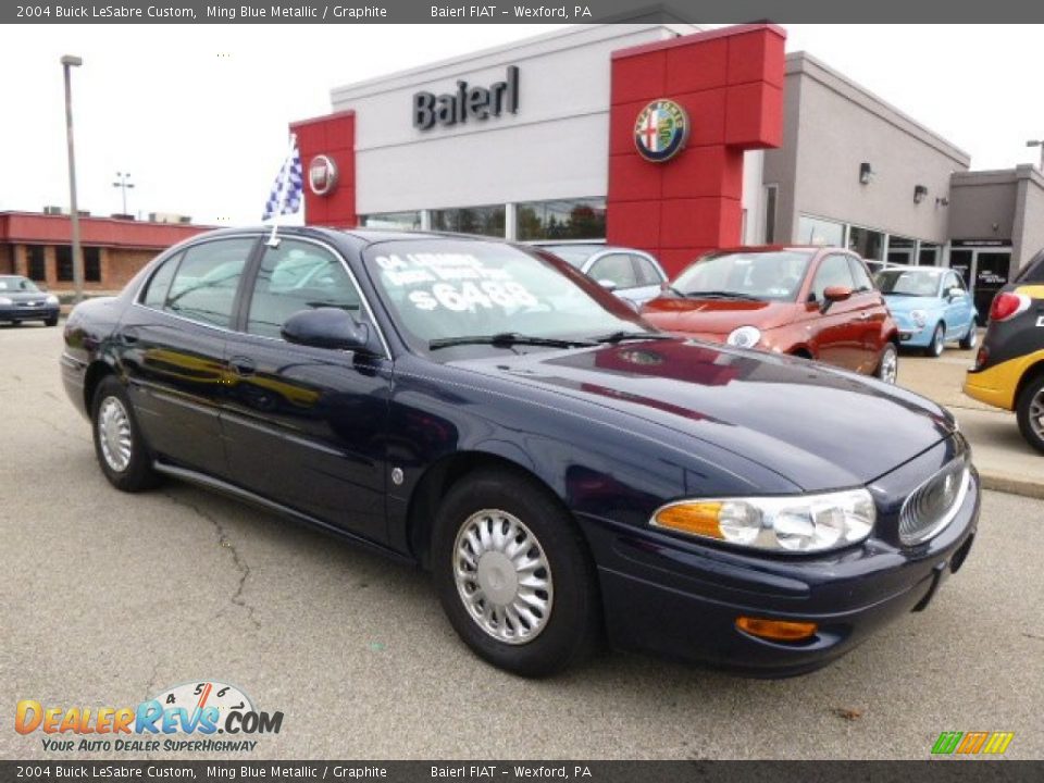 2004 Buick LeSabre Custom Ming Blue Metallic / Graphite Photo #1