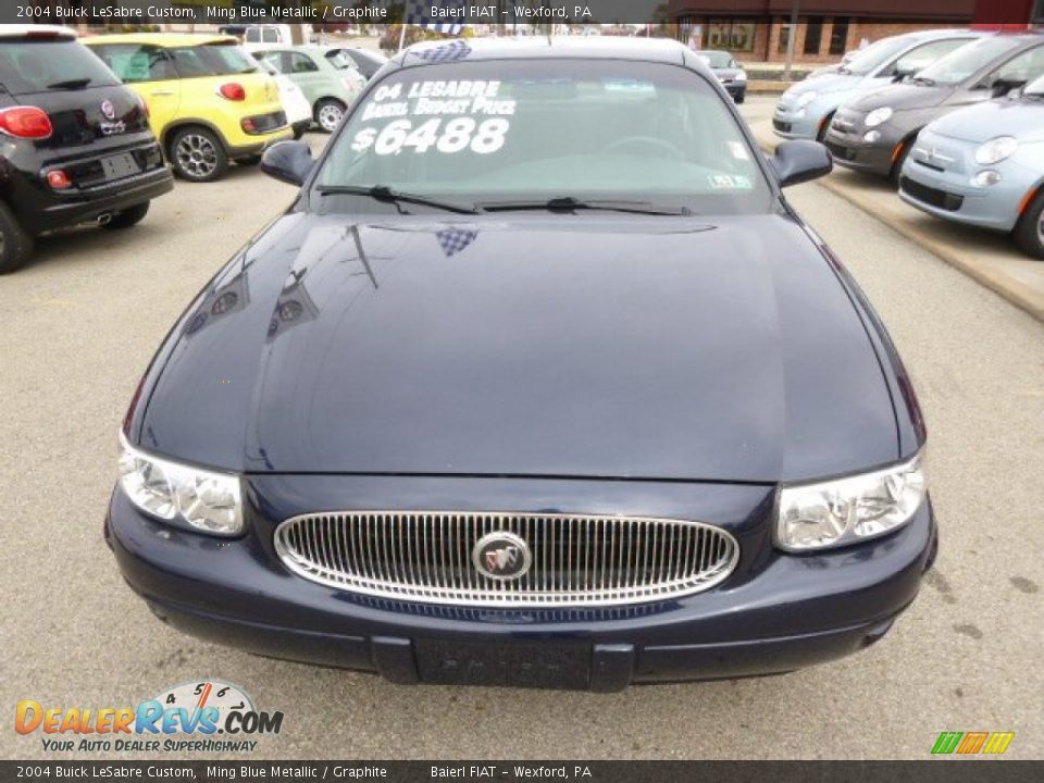 2004 Buick LeSabre Custom Ming Blue Metallic / Graphite Photo #2