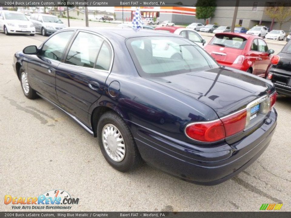 2004 Buick LeSabre Custom Ming Blue Metallic / Graphite Photo #5