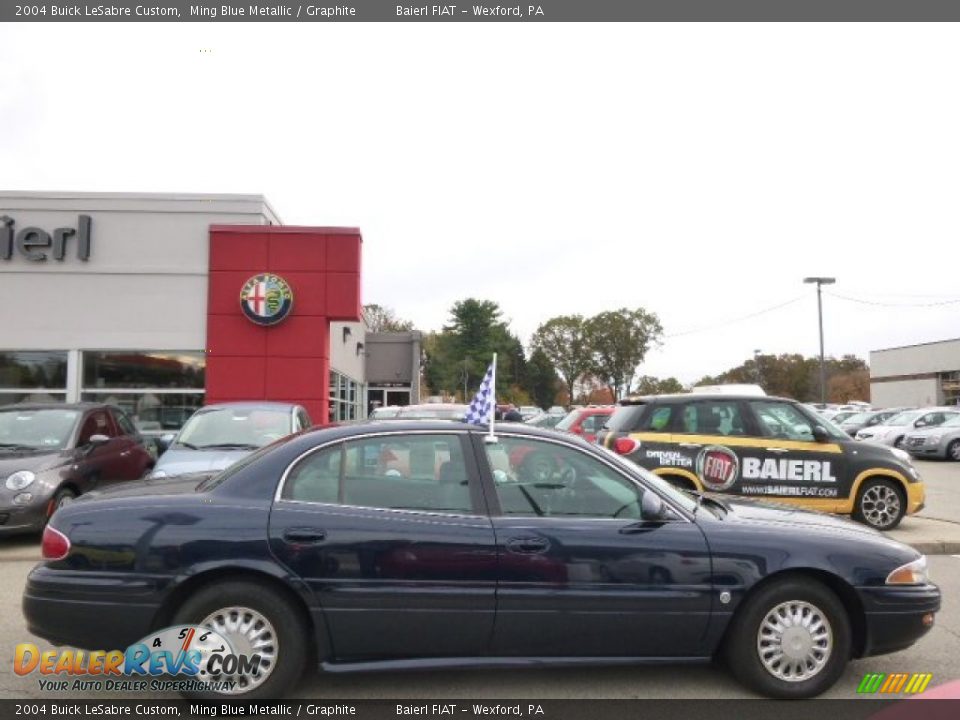 2004 Buick LeSabre Custom Ming Blue Metallic / Graphite Photo #8