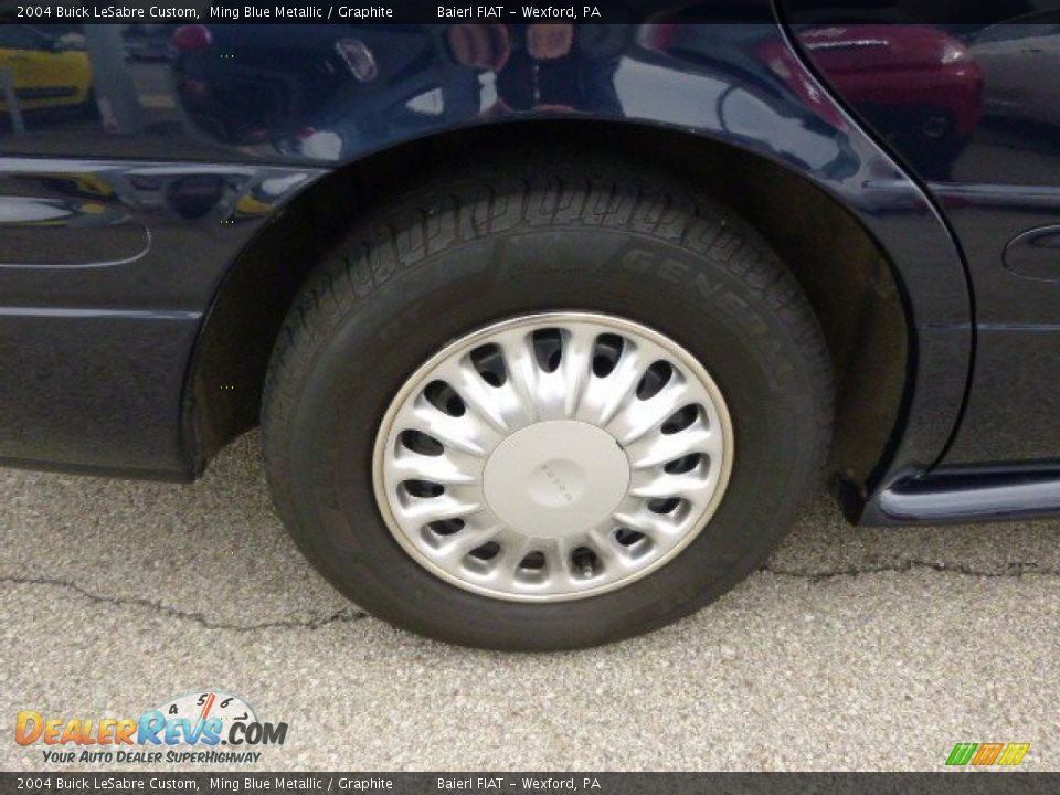 2004 Buick LeSabre Custom Ming Blue Metallic / Graphite Photo #9