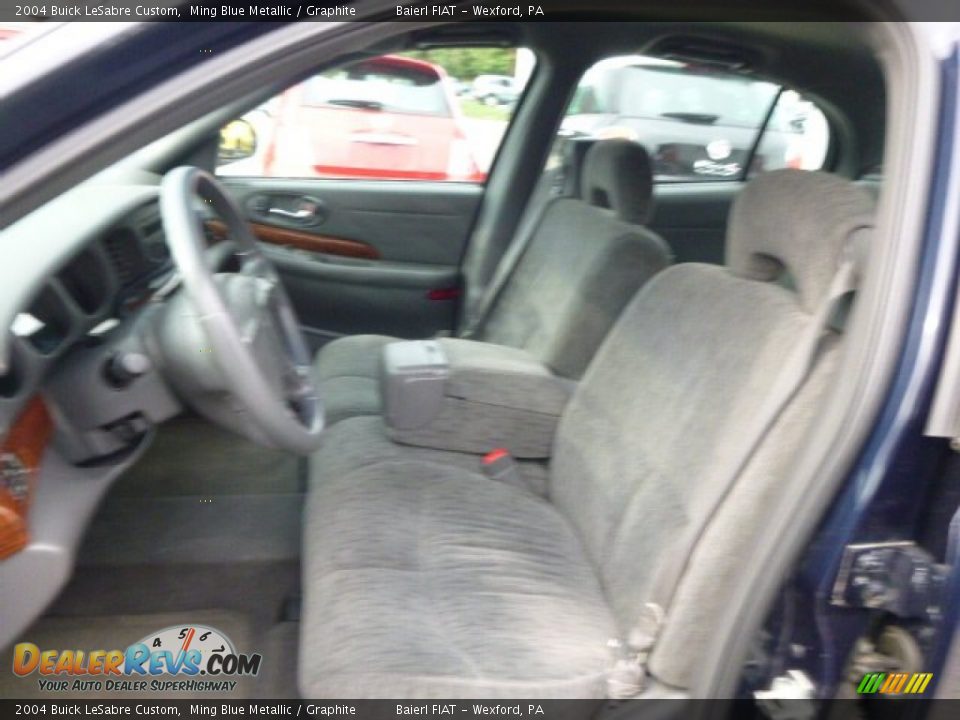 2004 Buick LeSabre Custom Ming Blue Metallic / Graphite Photo #10