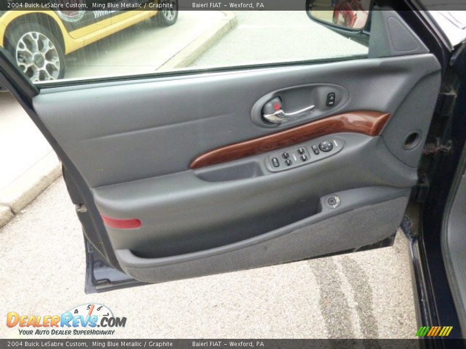 2004 Buick LeSabre Custom Ming Blue Metallic / Graphite Photo #11