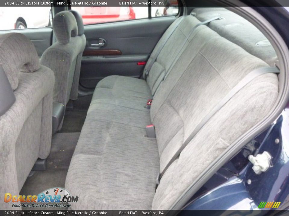 2004 Buick LeSabre Custom Ming Blue Metallic / Graphite Photo #12