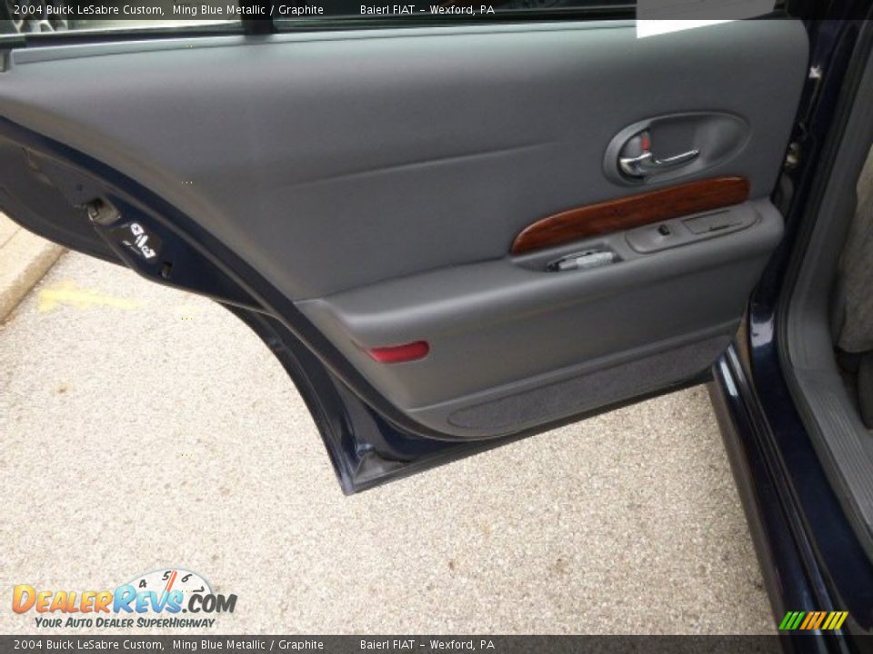2004 Buick LeSabre Custom Ming Blue Metallic / Graphite Photo #13