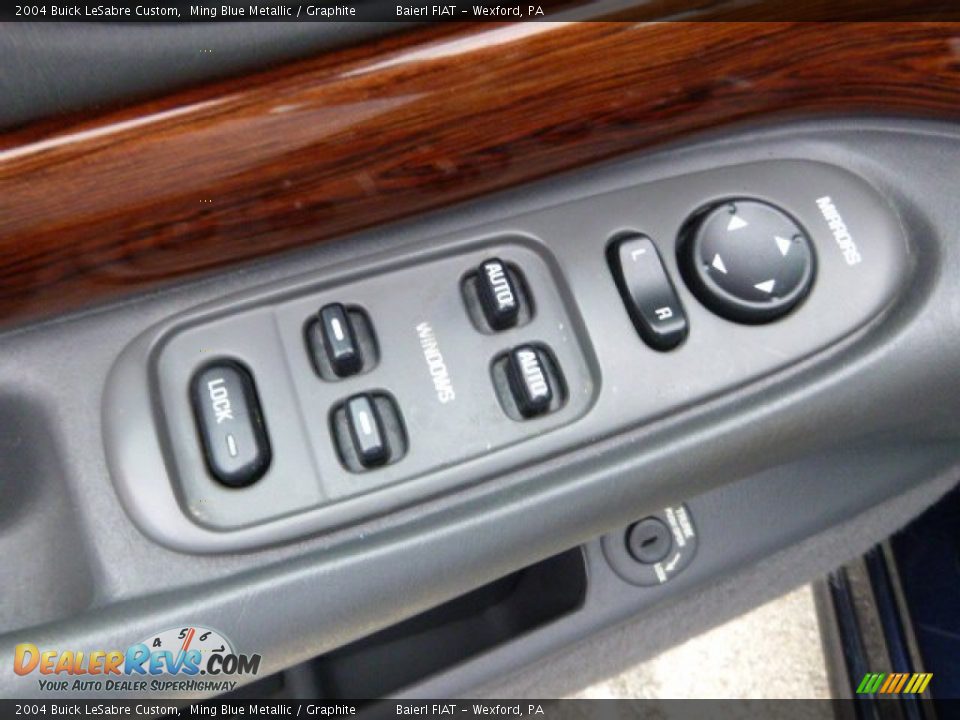 2004 Buick LeSabre Custom Ming Blue Metallic / Graphite Photo #16