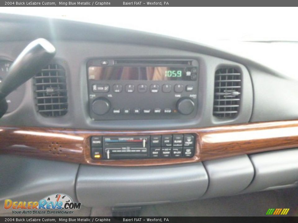 2004 Buick LeSabre Custom Ming Blue Metallic / Graphite Photo #17