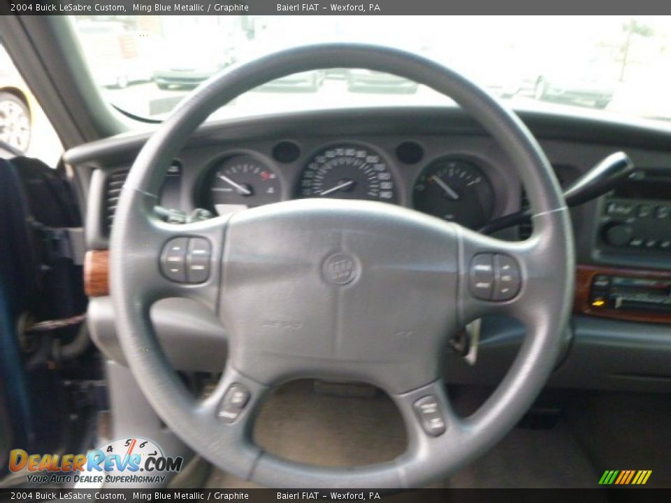 2004 Buick LeSabre Custom Ming Blue Metallic / Graphite Photo #18