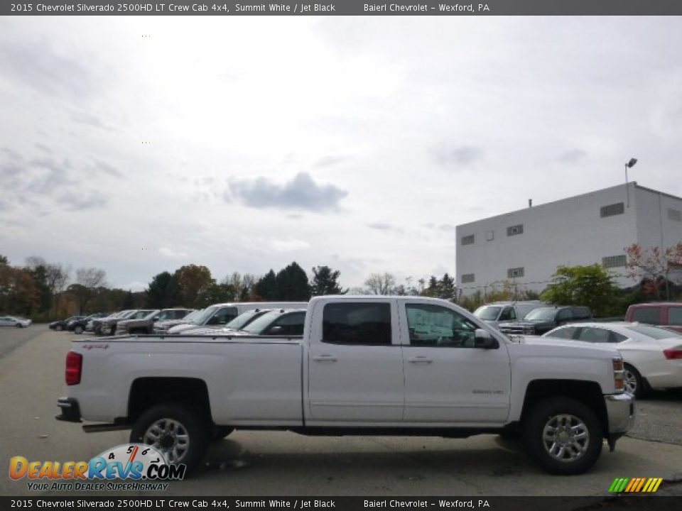 2015 Chevrolet Silverado 2500HD LT Crew Cab 4x4 Summit White / Jet Black Photo #5