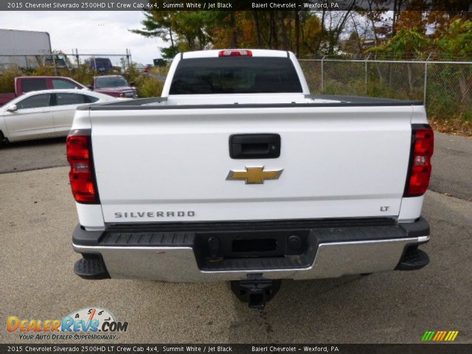 2015 Chevrolet Silverado 2500HD LT Crew Cab 4x4 Summit White / Jet Black Photo #7