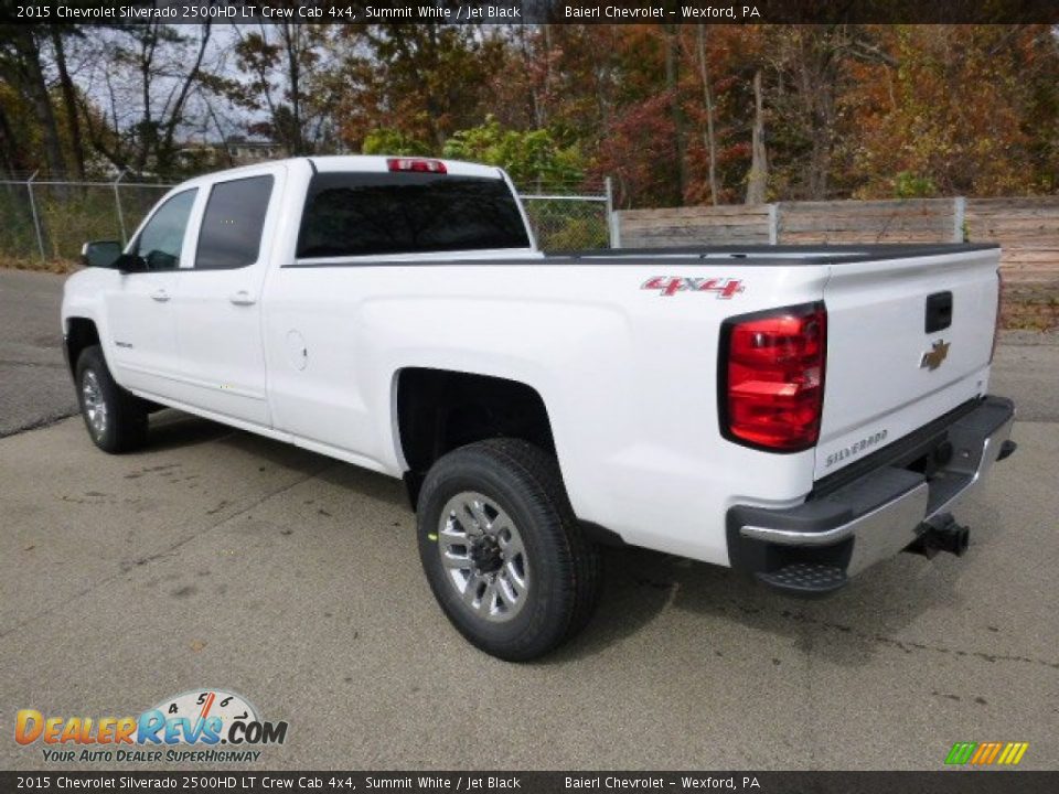 2015 Chevrolet Silverado 2500HD LT Crew Cab 4x4 Summit White / Jet Black Photo #8
