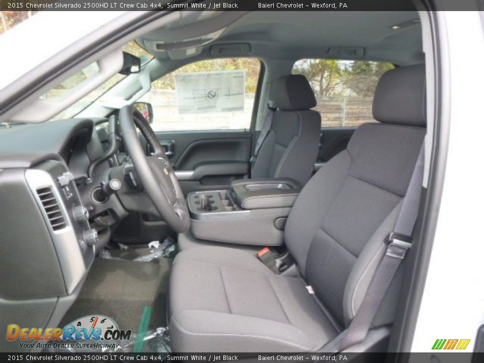 2015 Chevrolet Silverado 2500HD LT Crew Cab 4x4 Summit White / Jet Black Photo #10