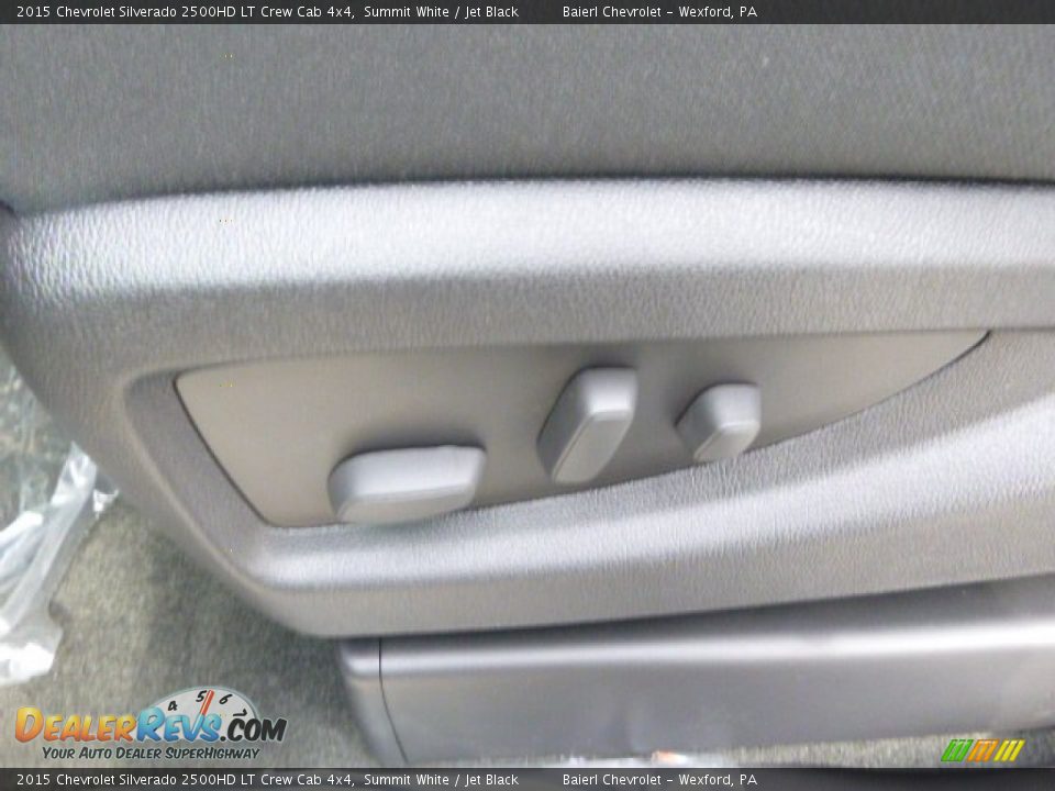 2015 Chevrolet Silverado 2500HD LT Crew Cab 4x4 Summit White / Jet Black Photo #14