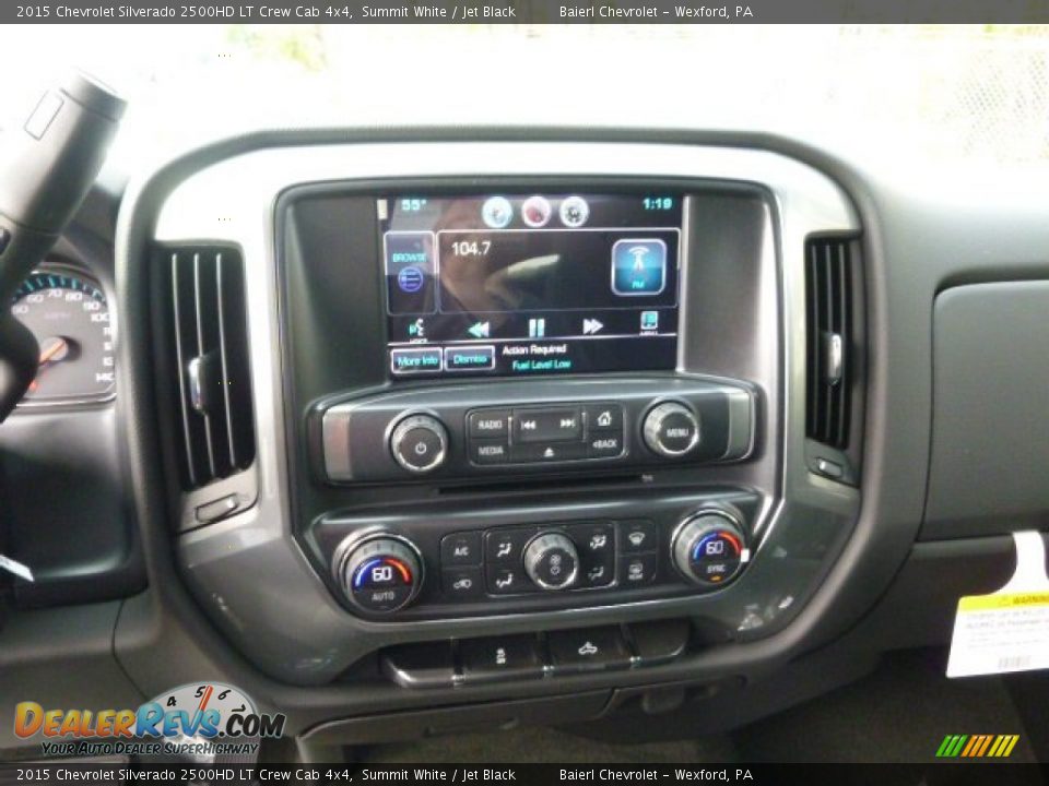 2015 Chevrolet Silverado 2500HD LT Crew Cab 4x4 Summit White / Jet Black Photo #16