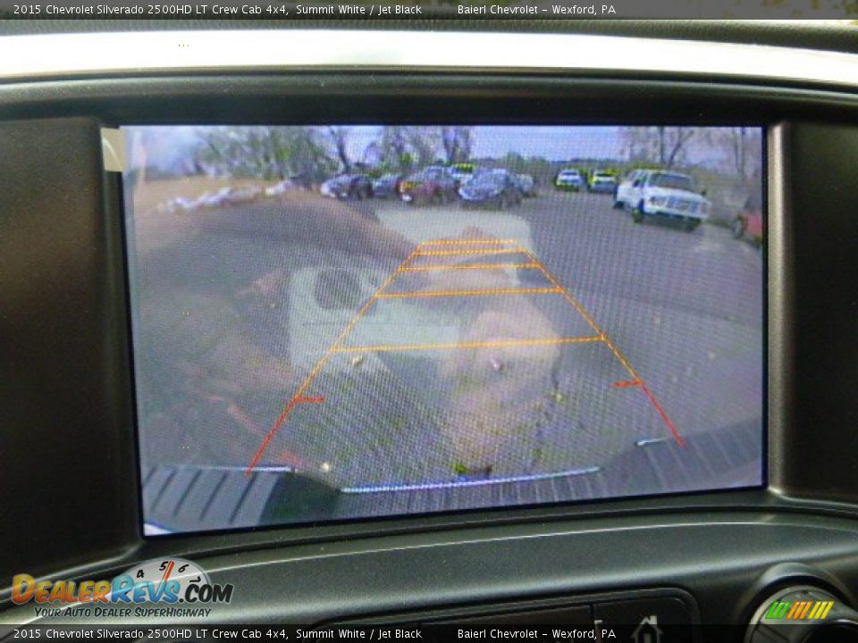 2015 Chevrolet Silverado 2500HD LT Crew Cab 4x4 Summit White / Jet Black Photo #17