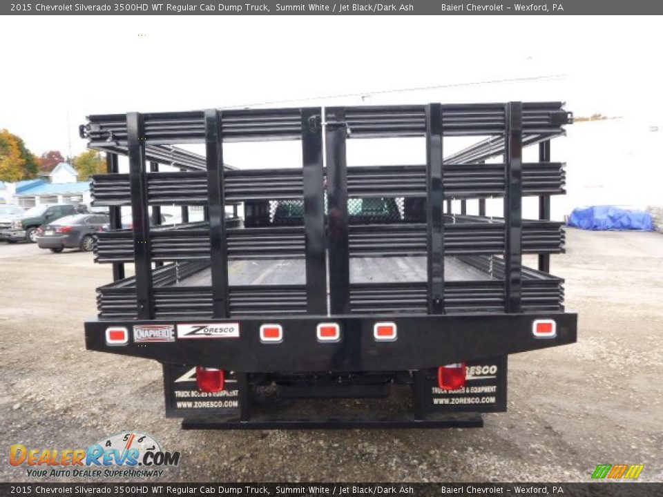 2015 Chevrolet Silverado 3500HD WT Regular Cab Dump Truck Summit White / Jet Black/Dark Ash Photo #7