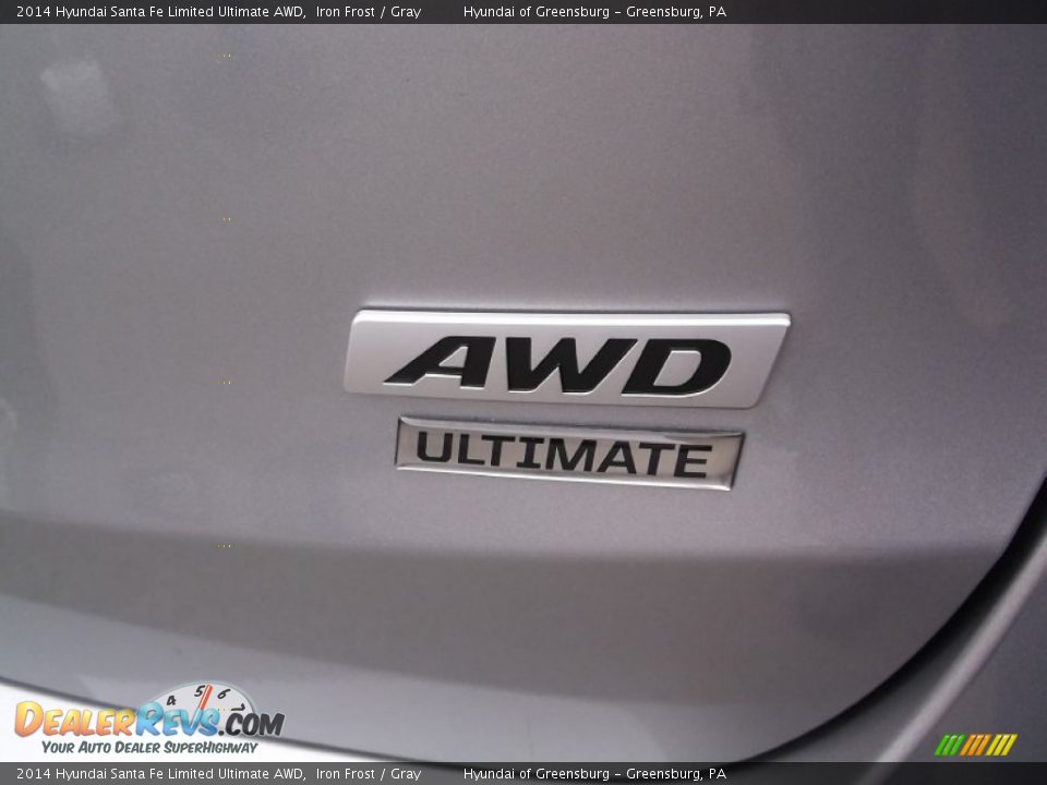 2014 Hyundai Santa Fe Limited Ultimate AWD Iron Frost / Gray Photo #7