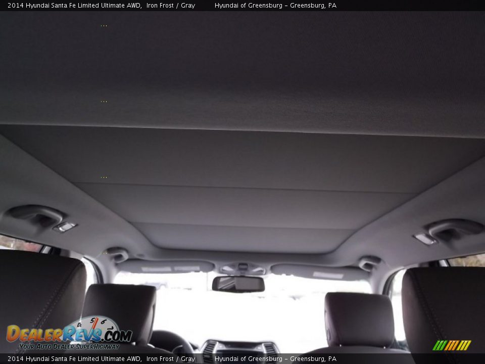 2014 Hyundai Santa Fe Limited Ultimate AWD Iron Frost / Gray Photo #8