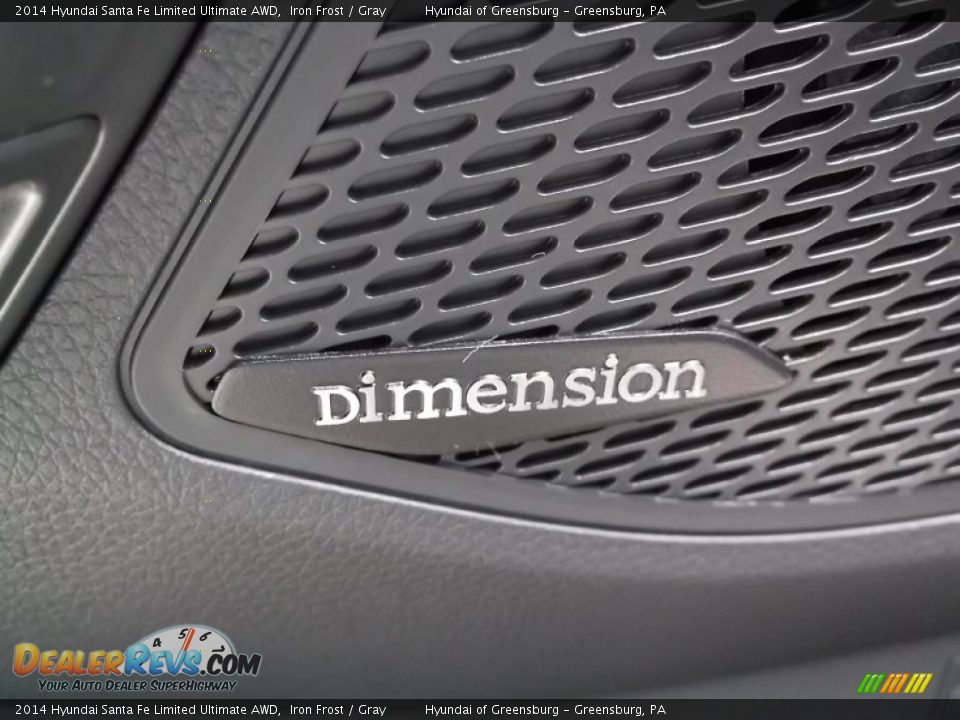 2014 Hyundai Santa Fe Limited Ultimate AWD Iron Frost / Gray Photo #10