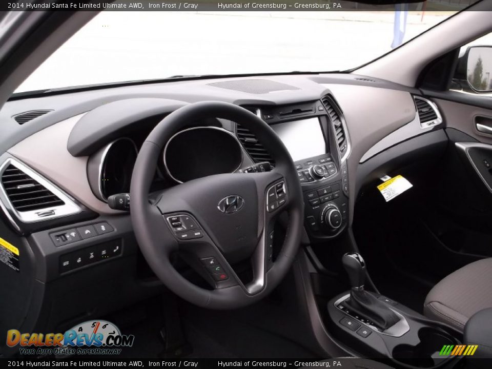2014 Hyundai Santa Fe Limited Ultimate AWD Iron Frost / Gray Photo #11
