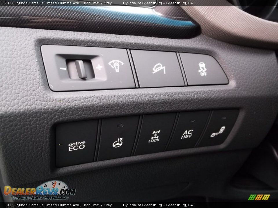2014 Hyundai Santa Fe Limited Ultimate AWD Iron Frost / Gray Photo #12