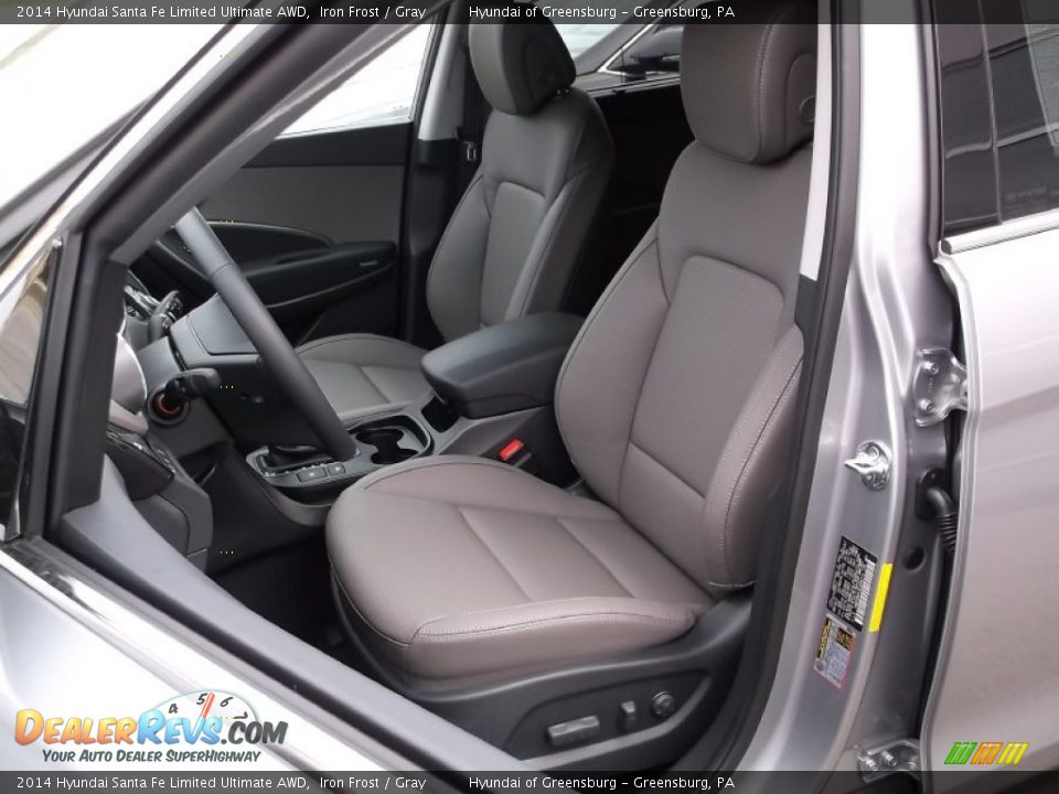2014 Hyundai Santa Fe Limited Ultimate AWD Iron Frost / Gray Photo #13