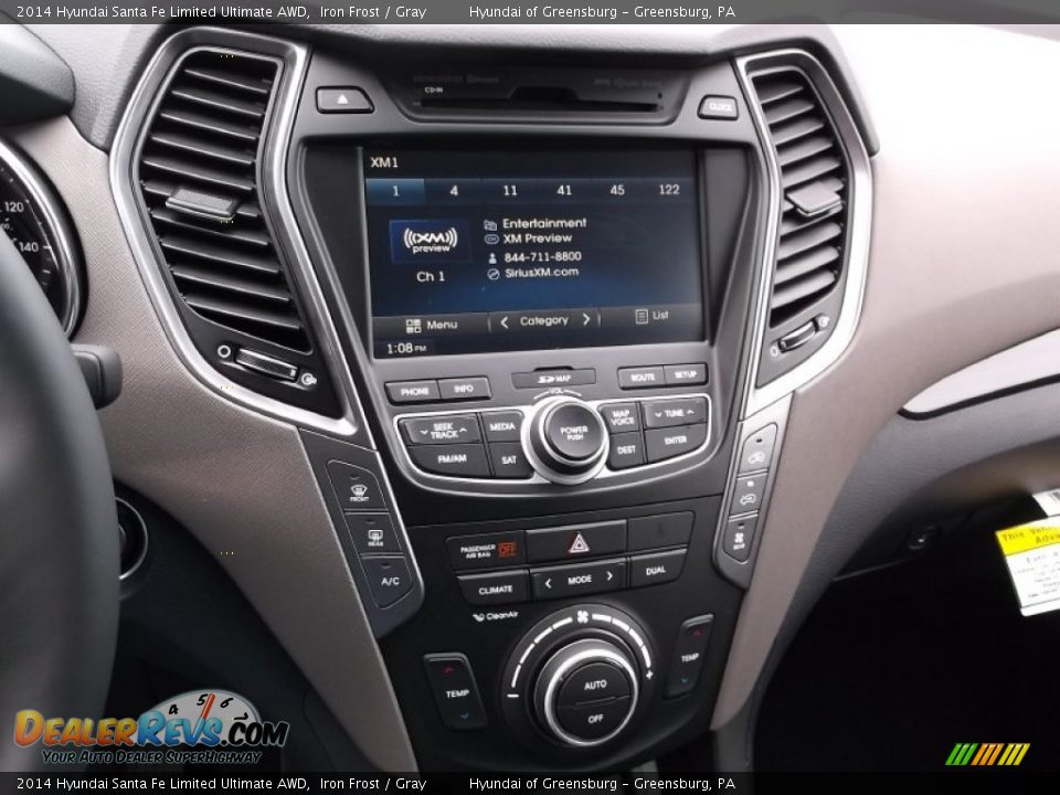 2014 Hyundai Santa Fe Limited Ultimate AWD Iron Frost / Gray Photo #16
