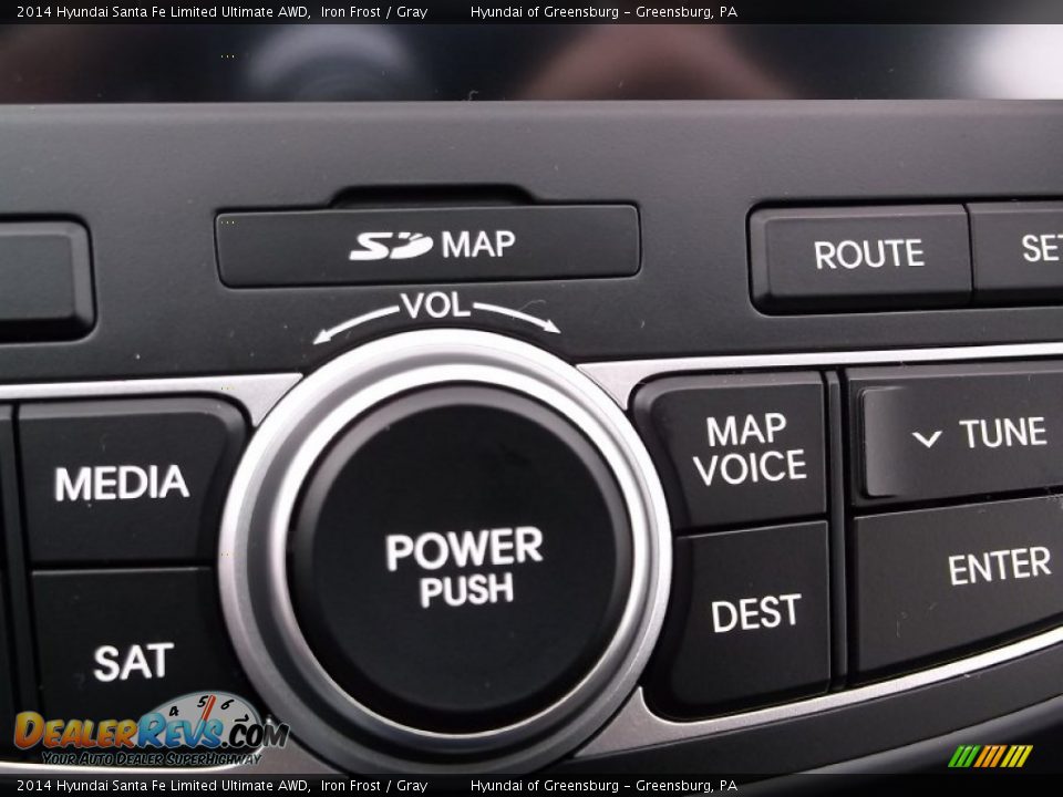 2014 Hyundai Santa Fe Limited Ultimate AWD Iron Frost / Gray Photo #17