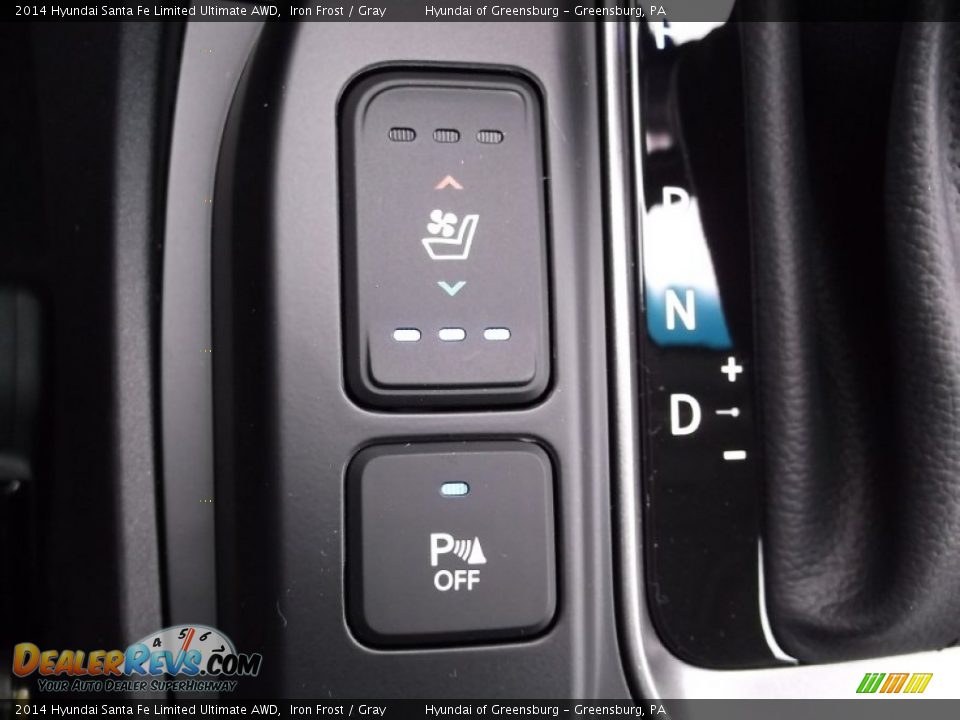 2014 Hyundai Santa Fe Limited Ultimate AWD Iron Frost / Gray Photo #20