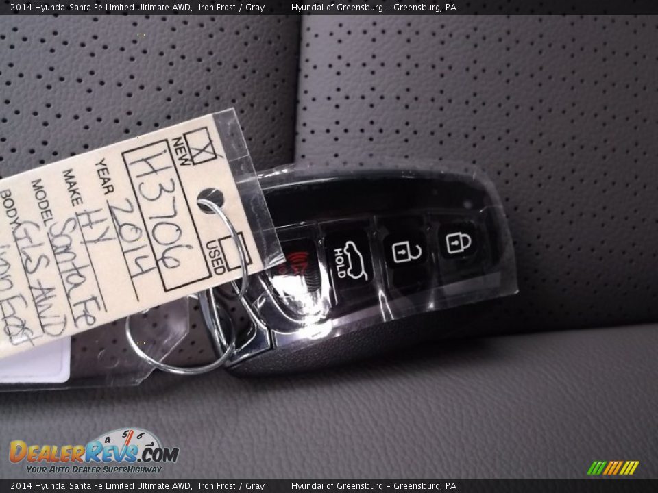 2014 Hyundai Santa Fe Limited Ultimate AWD Iron Frost / Gray Photo #24